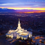 Bountiful Temple ~ Thanksgiving Evening