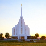 Rexburg Idaho Temple ~ Summer Evening