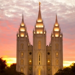 Salt Lake Temple ~ Indian Summer