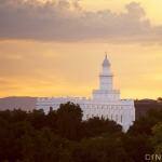 St George Temple ~ Summer Morning